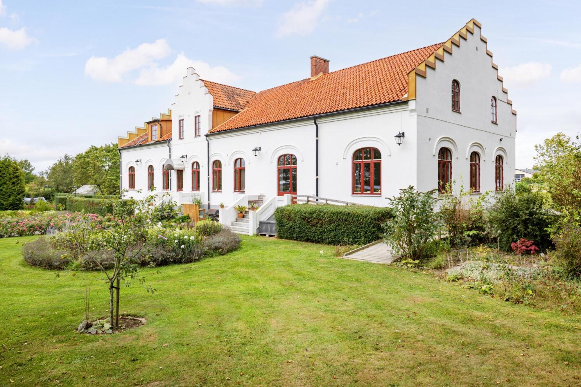Vita Huset Pa Oesterlen Gärsnäs Buitenkant foto